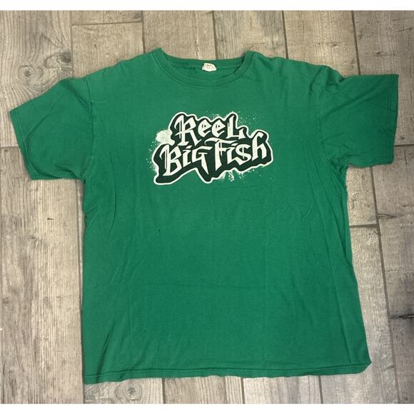 Anvil Other - Vintage 2000s Reel Big Fish Ska Punk Band T-Shirt L Anvil Graphic Tee